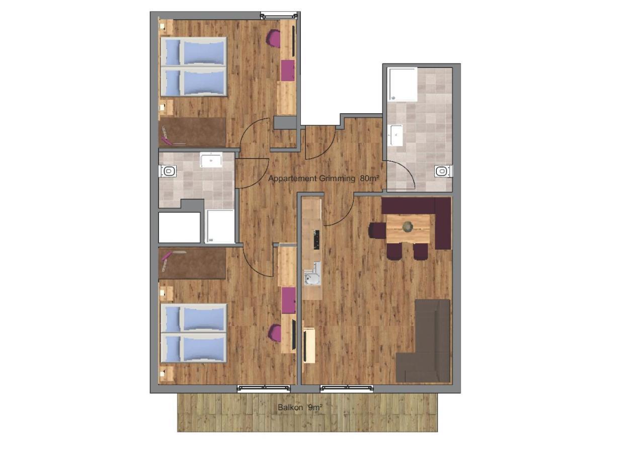 Appartements Kolb توبليتز المظهر الخارجي الصورة